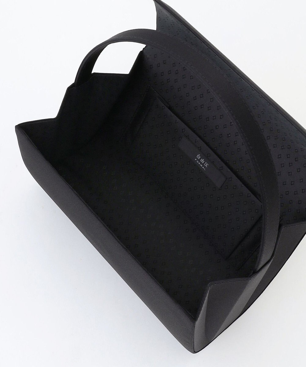 自由区 FORMAL 【日本製】米沢織 インナーマグネット ハンドバッグ 