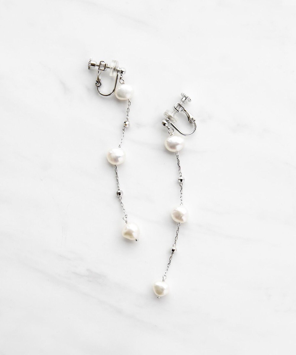 PEARL STATION EARRINGS 淡水バロックパール イヤリング / TOCCA | ファッション通販 【公式通販】オンワード・クローゼット