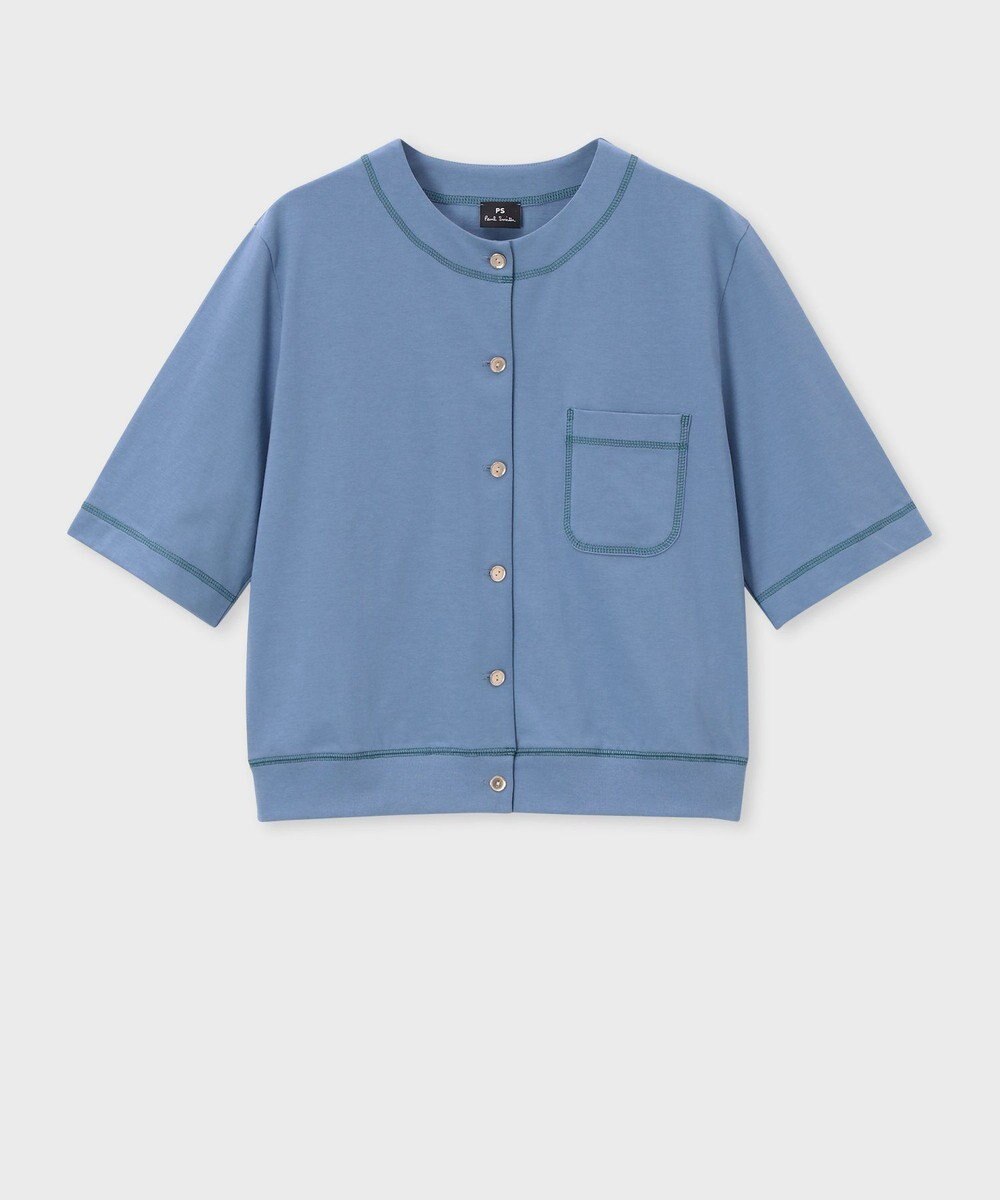 Paul Smith コットン ジャージー カーディガン 