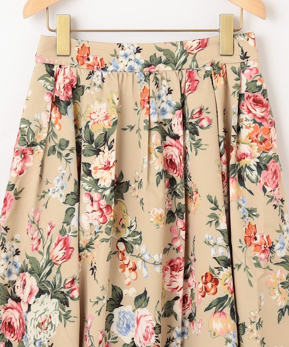 組曲 S 【23AW】ローズブーケプリント フレアスカート 
