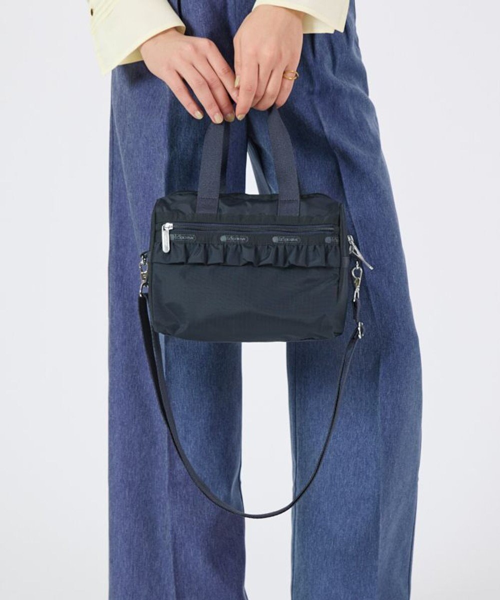 LeSportsac RF EVERYDAY SM SATCHEL/ディープシーブルージェット 