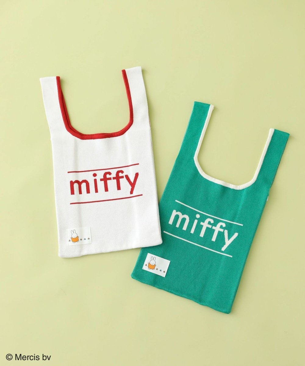 Green Parks Ｍｉｆｆｙ／ジャガード配色ニットＢａｇ 