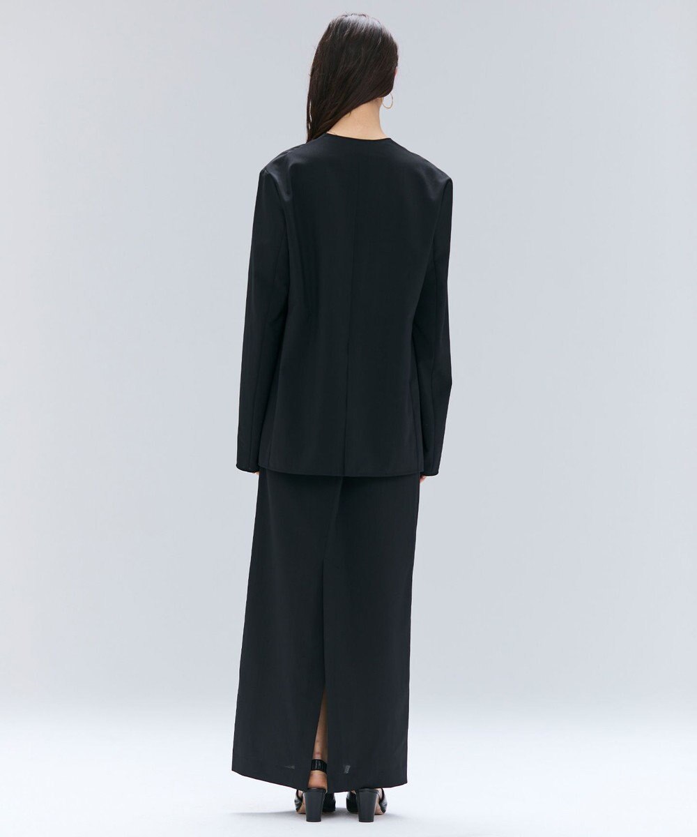 BEIGE， 【洗える/接触冷感/速乾/UVケア対応・Precious 8月号掲載】BATEAU / ボタンレスノーカラジャケット 