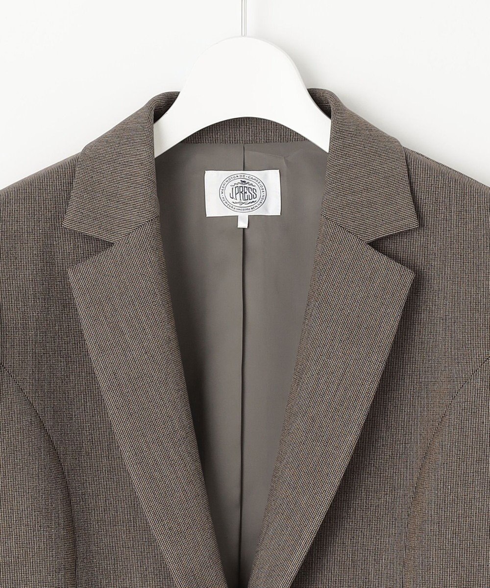 J.PRESS LADIES S 【洗える】T/Rアルガンシルク テーラード ジャケット 