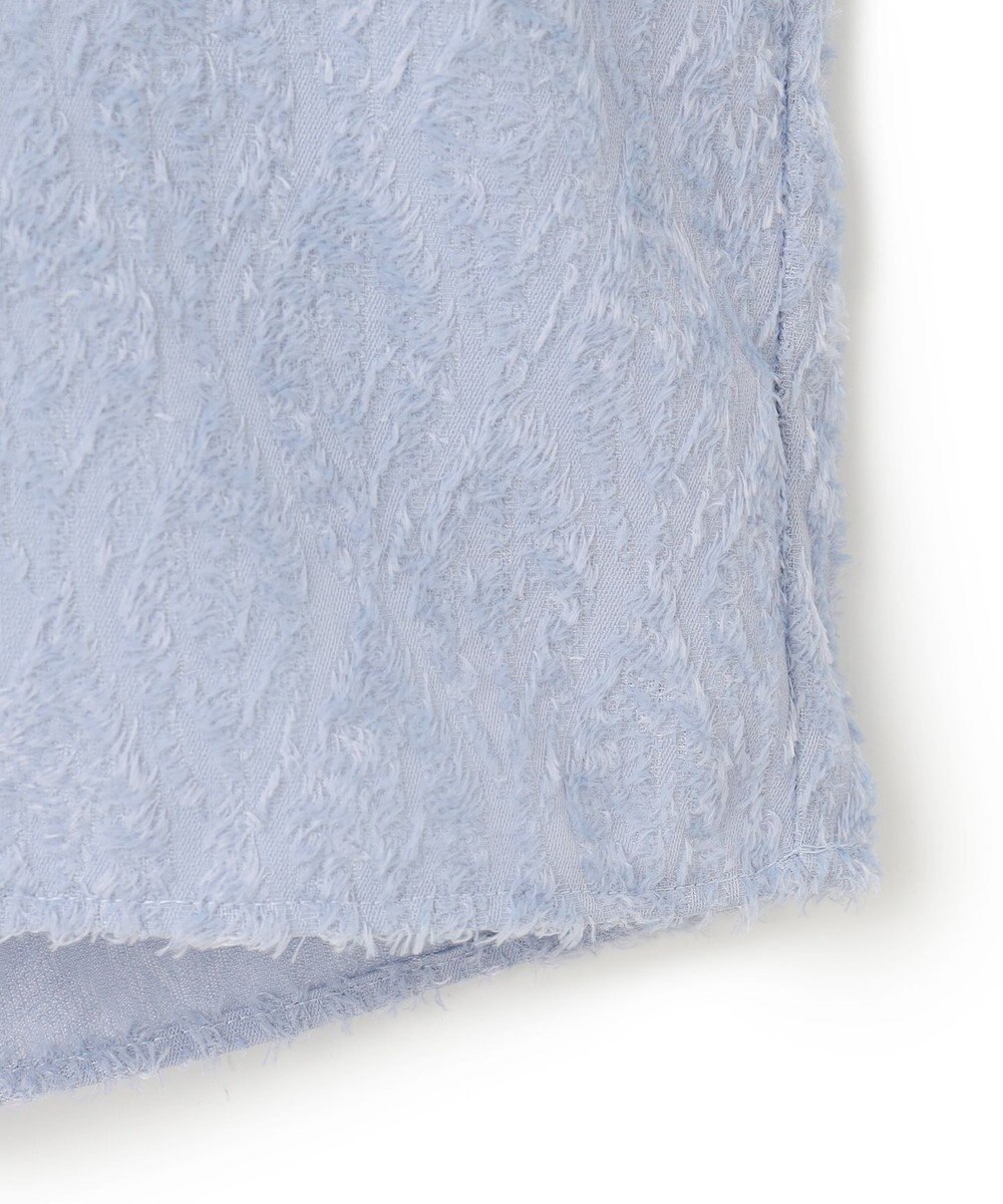 BEIGE， 【洗える】CROISETTE / ジャカードブラウス 