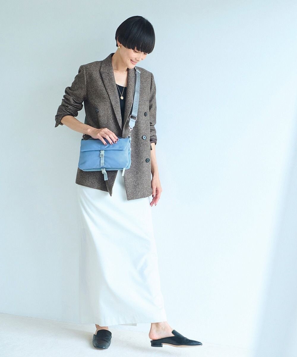 TOPKAPI 【Breath TOPKAPI】ナイロン ロゴテープ 2way ショルダー バッグ 