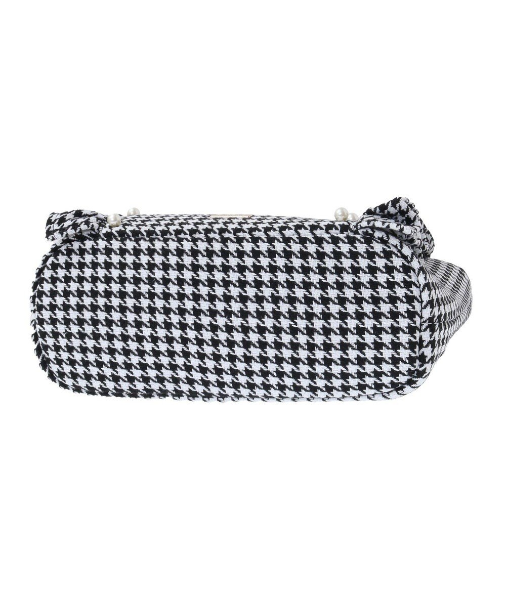 Maison de FLEUR 2Way千鳥柄フリルトートMバッグ 