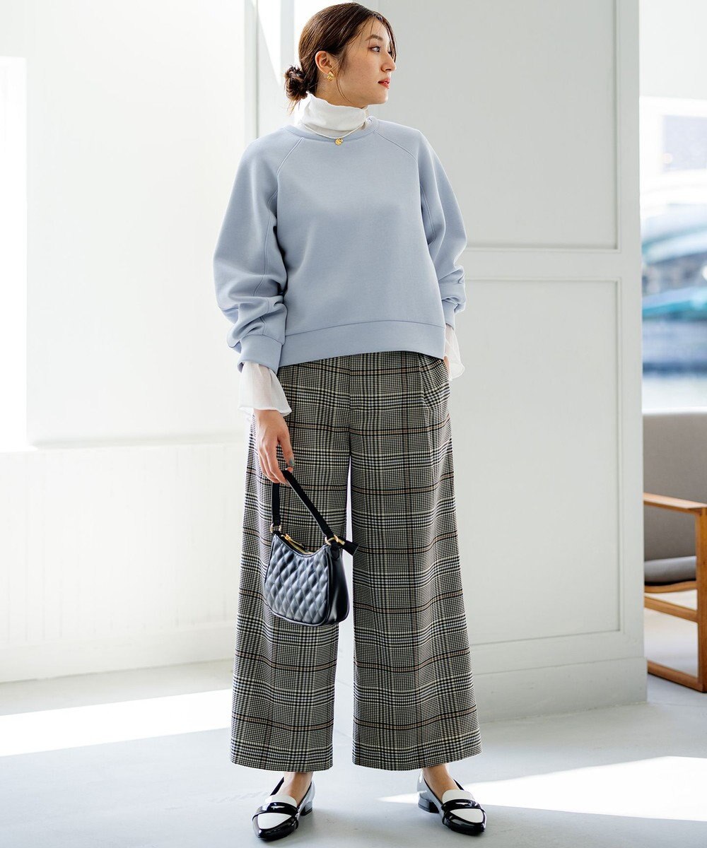 組曲 L ダンボールジャージー ショート丈プルオーバー 