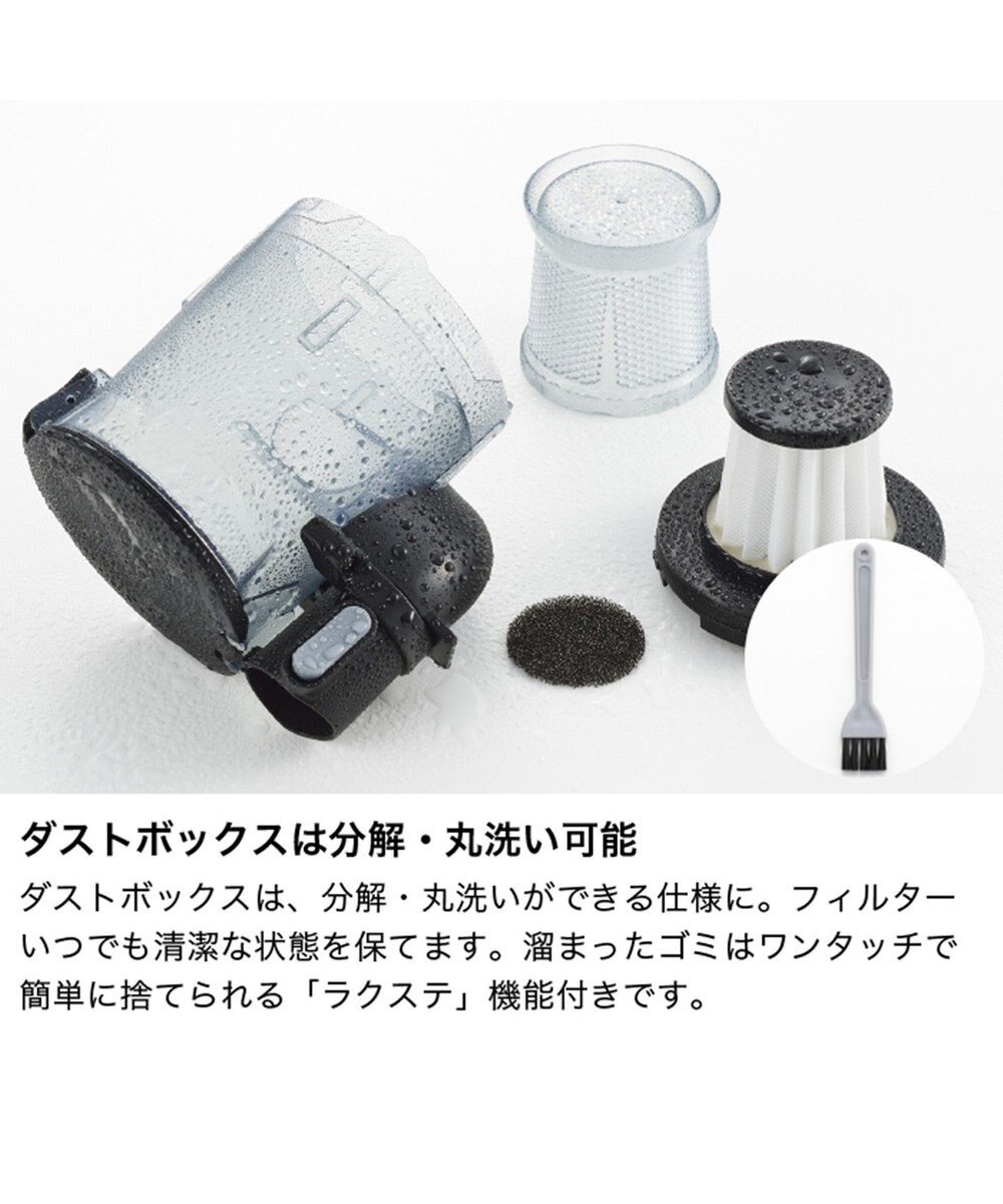 YAMATO テーブル＆キッチン 【TWINBIRD】パワーハンディークリーナーハンディージェットサイクロンEX2  メタリックグレー  HC-EB53GY 