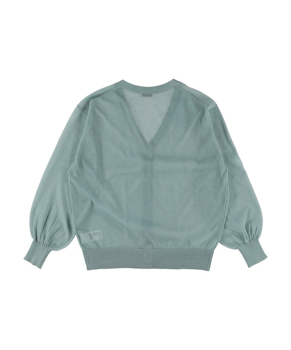 earth music&ecology ファンシーラメＶネックカーディガン 