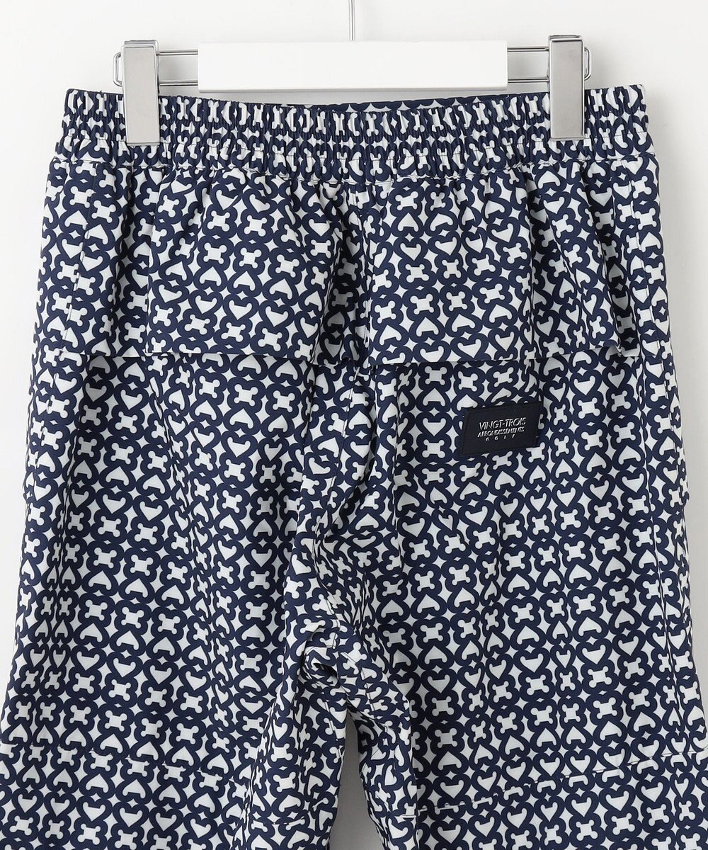 23区GOLF 【WOMEN】モノグラム ポケッタブルレインパンツ 