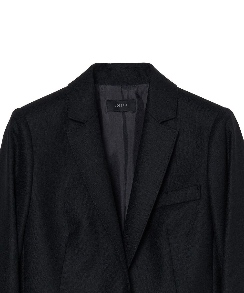 JOSEPH 【WEB&OUTLET限定】ハイカウントサキソニー　シングルブレストジャケット 