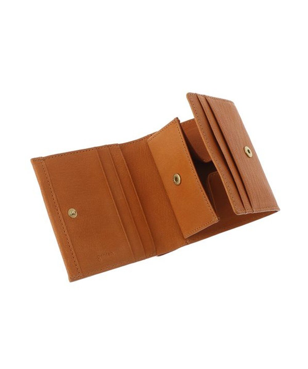 genten ゴートベーシック 二つ折りBOX財布 