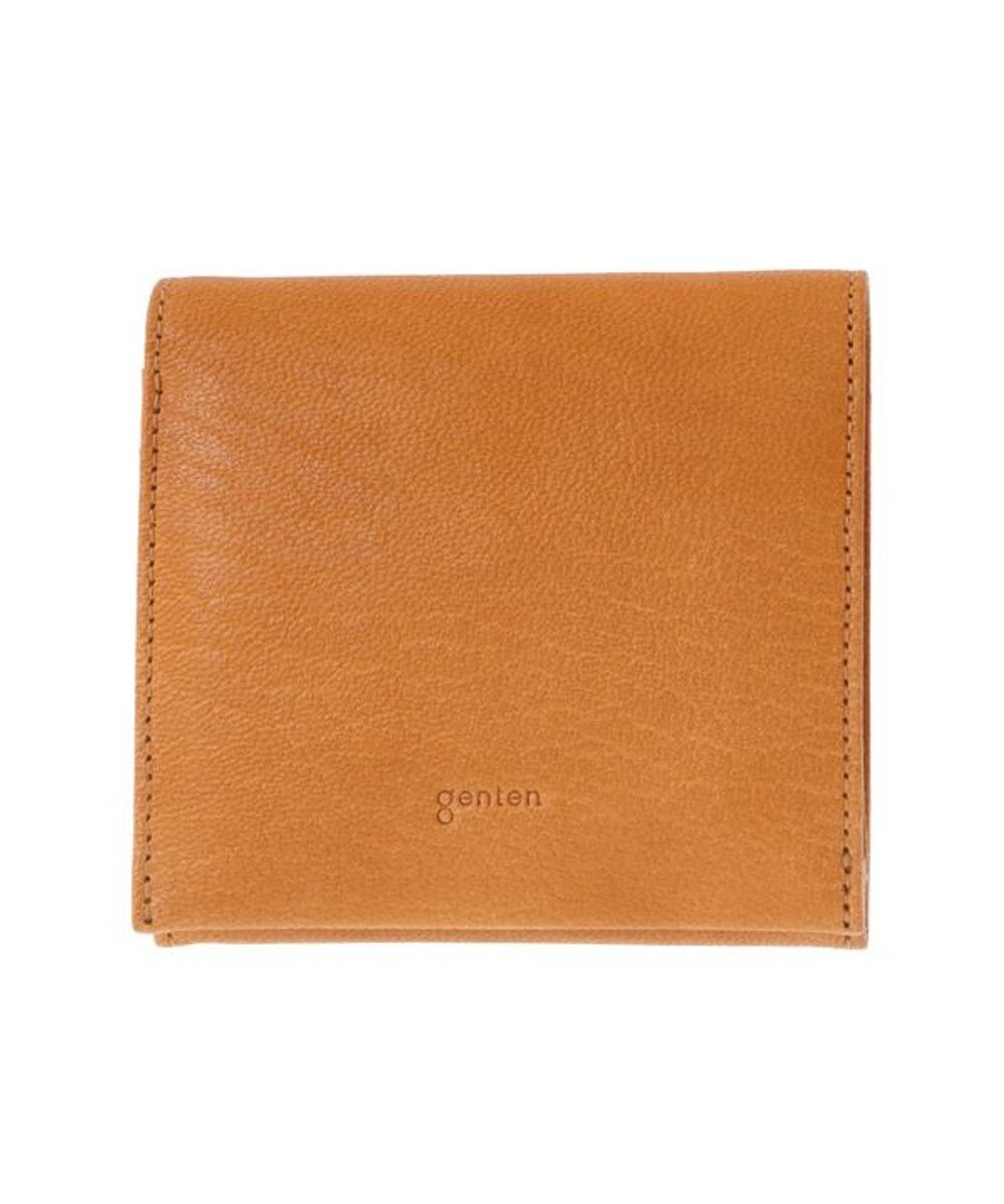 genten ゴートベーシック 二つ折りBOX財布 