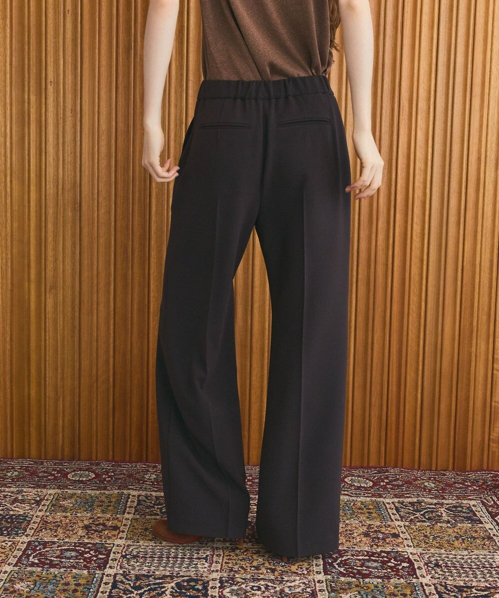 GRACE CONTINENTAL ダブルクロスストレートパンツ 