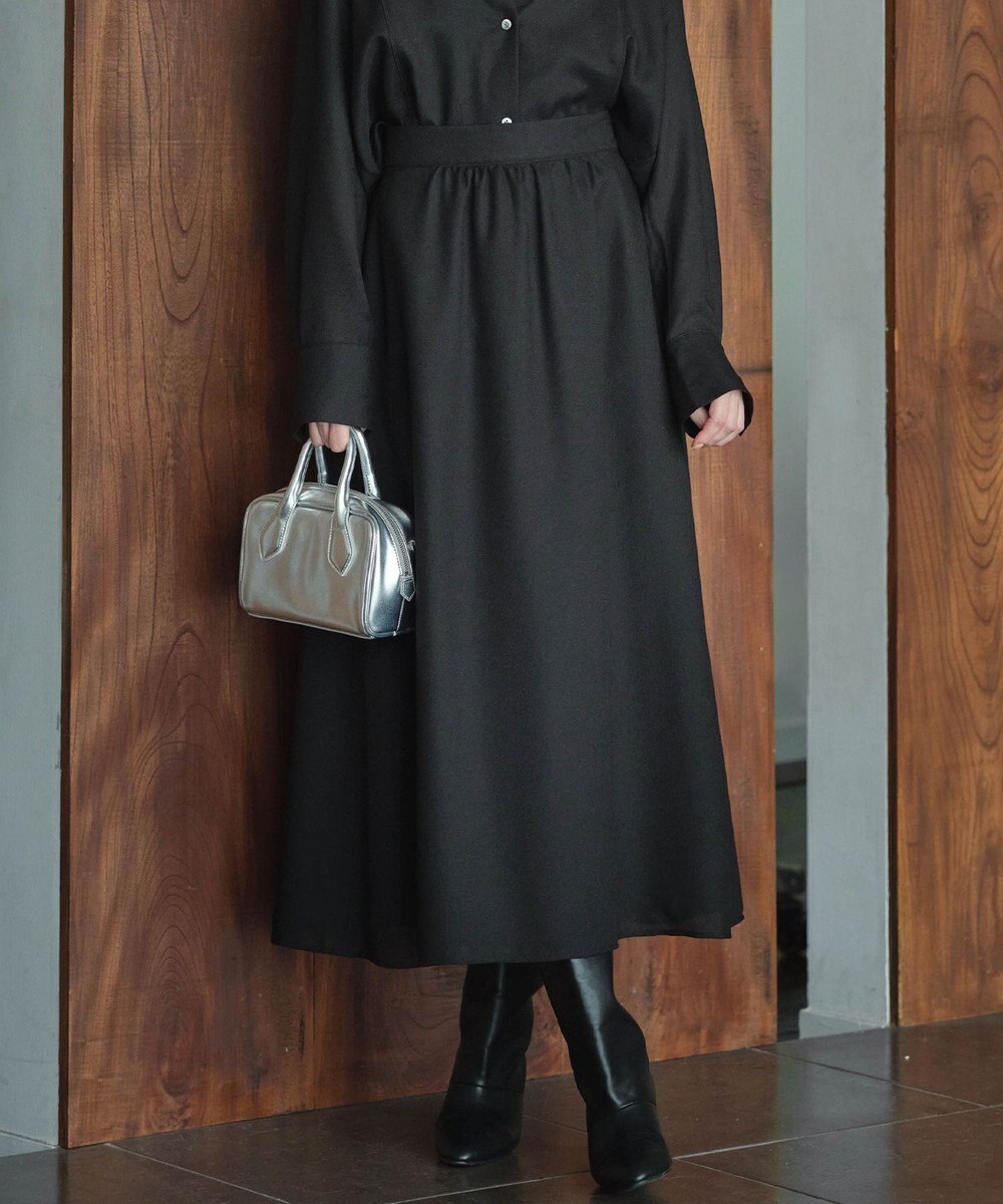 ICB L 【洗える】 シアービエラ フレアスカート 