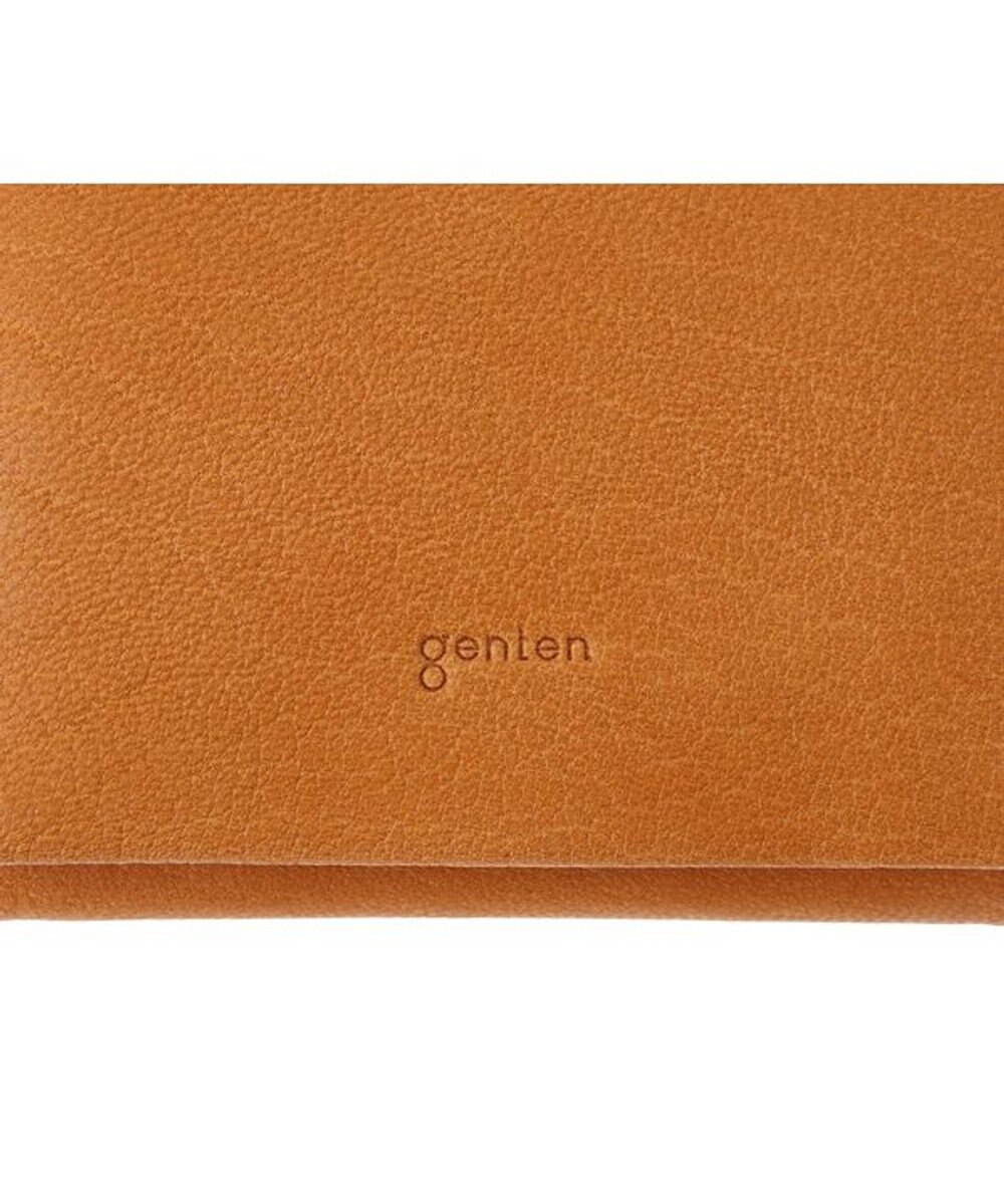 genten ゴートベーシック 二つ折りBOX財布 