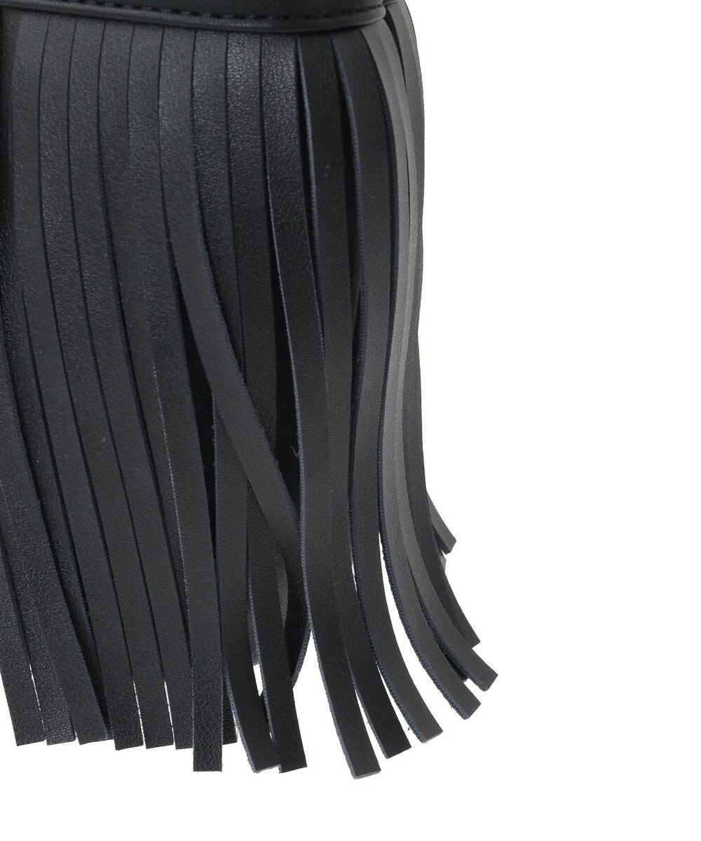 Green Parks ａｎｄｍｉｋｋａ．フリンジ巾着ショルダーバッグ 