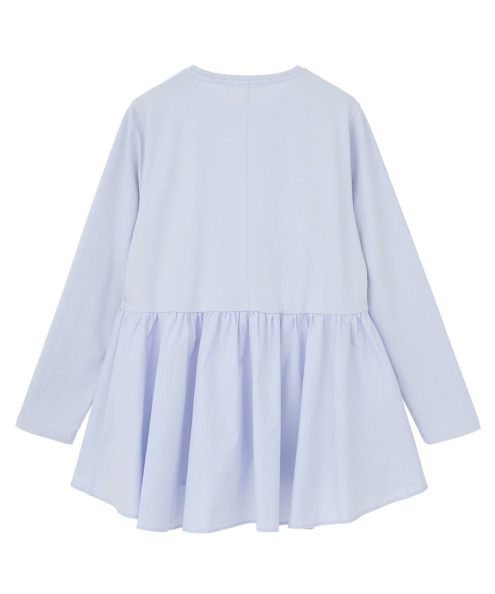 AMERICAN HOLIC 布帛切替ペプラムプルオーバー 