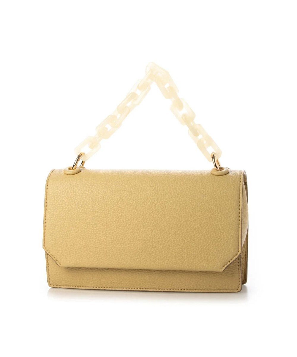 UNBILLION kakatoo プラチェーンハンドルスクエアショルダー 