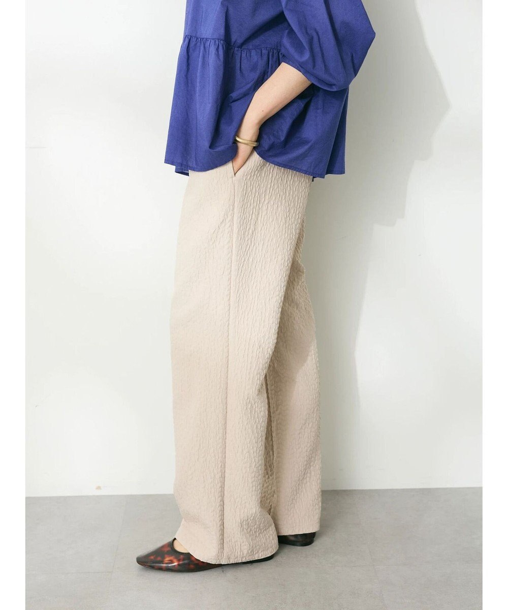 CRAFT STANDARD BOUTIQUE ふくれジャガードパンツ 