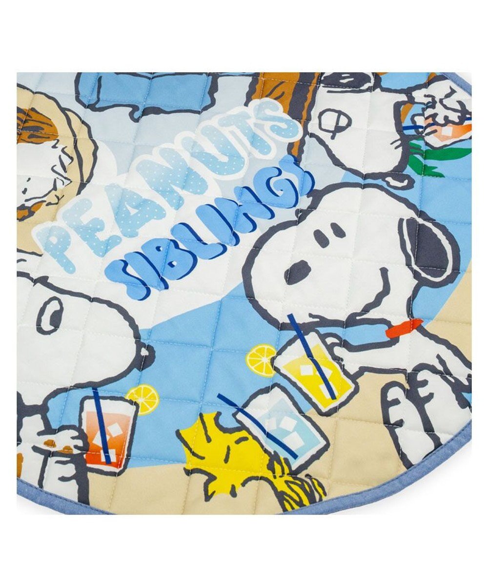 PET PARADISE スヌーピー クールマット 丸 《サマーバケーション柄》 Ｓ 