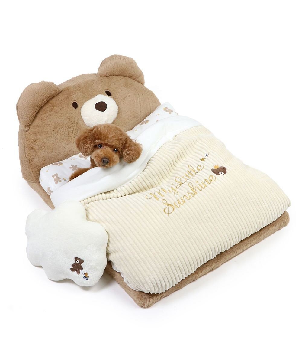 PET PARADISE ペットパラダイス 王冠くまちゃん 折り畳み ベッド 