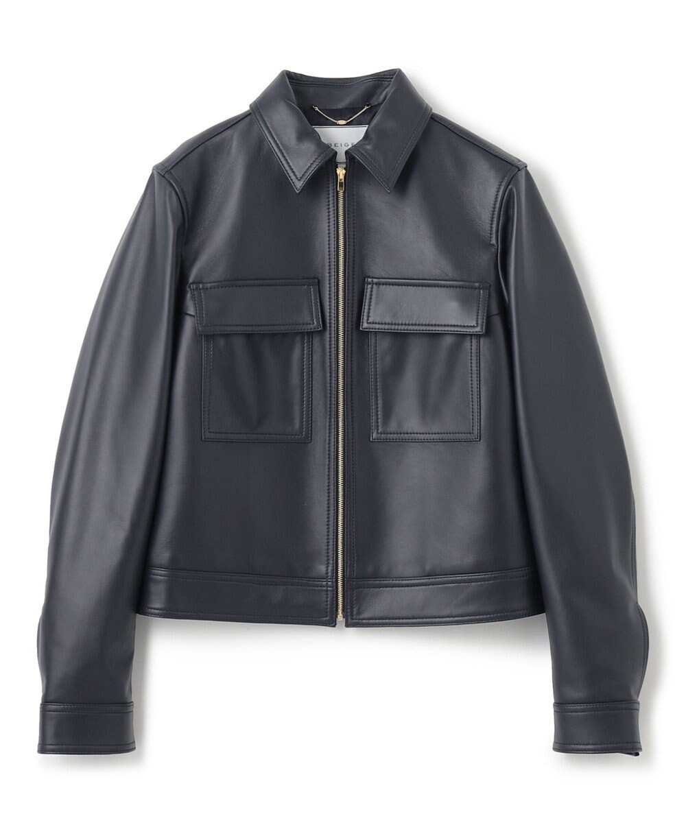 BEIGE， HUBERT / レザージャケット 