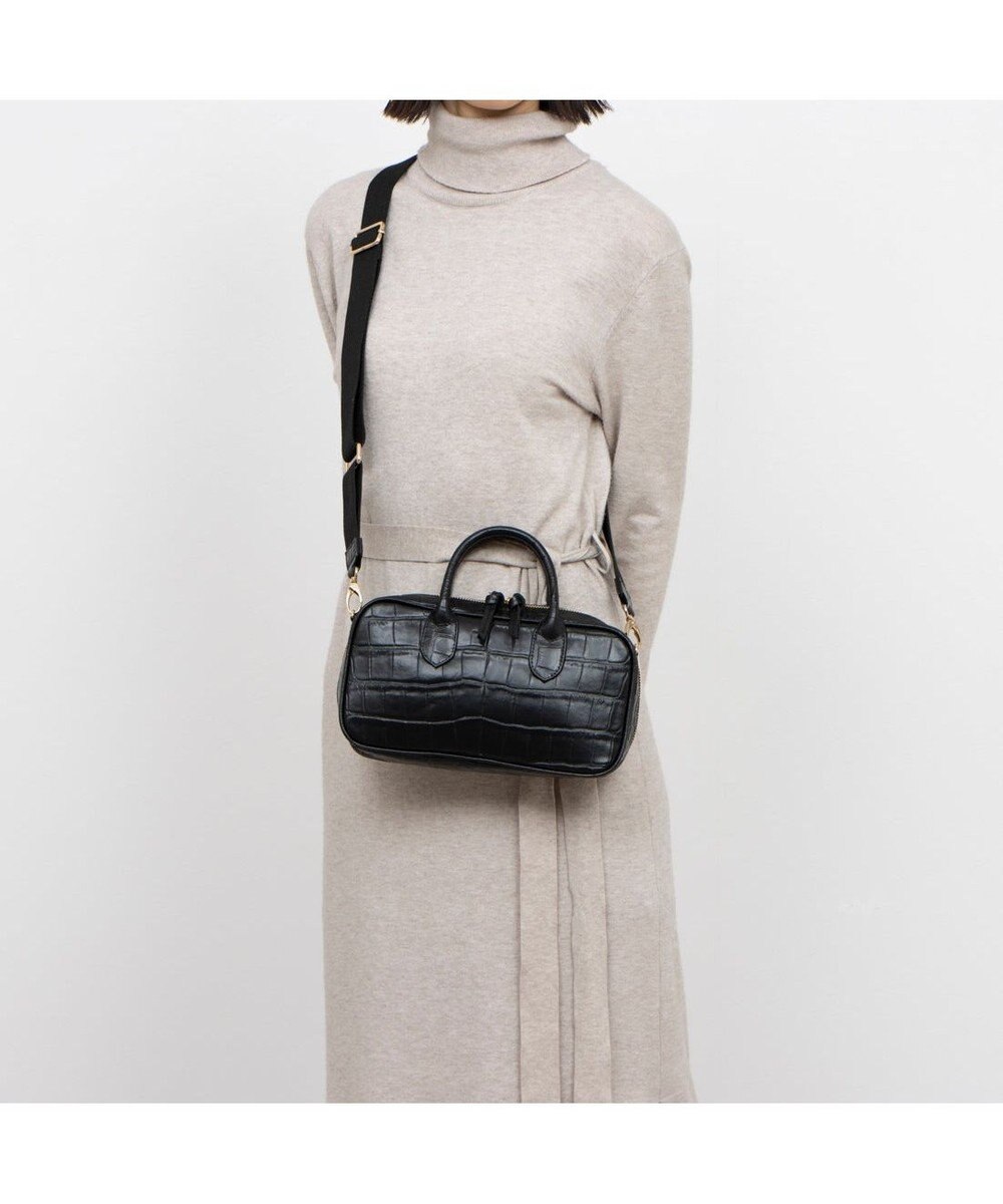 UNBILLION ペルケ perche / 牛革ランドスケープ2wayショルダーバッグ 