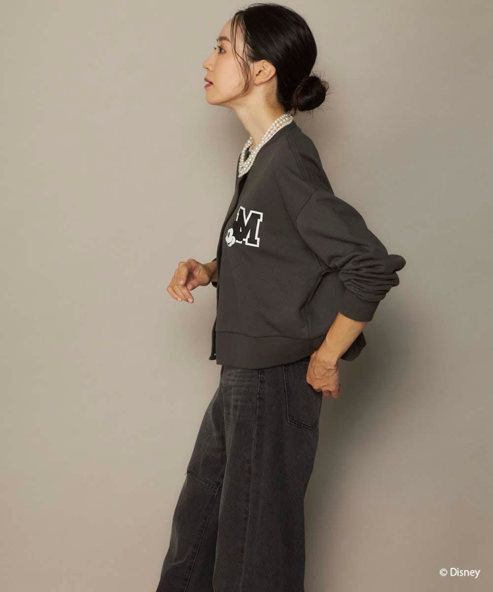 OP／FILA 【ocean pacific】ミッキー/裏毛カーディガン【Disney/ディズニー】 
