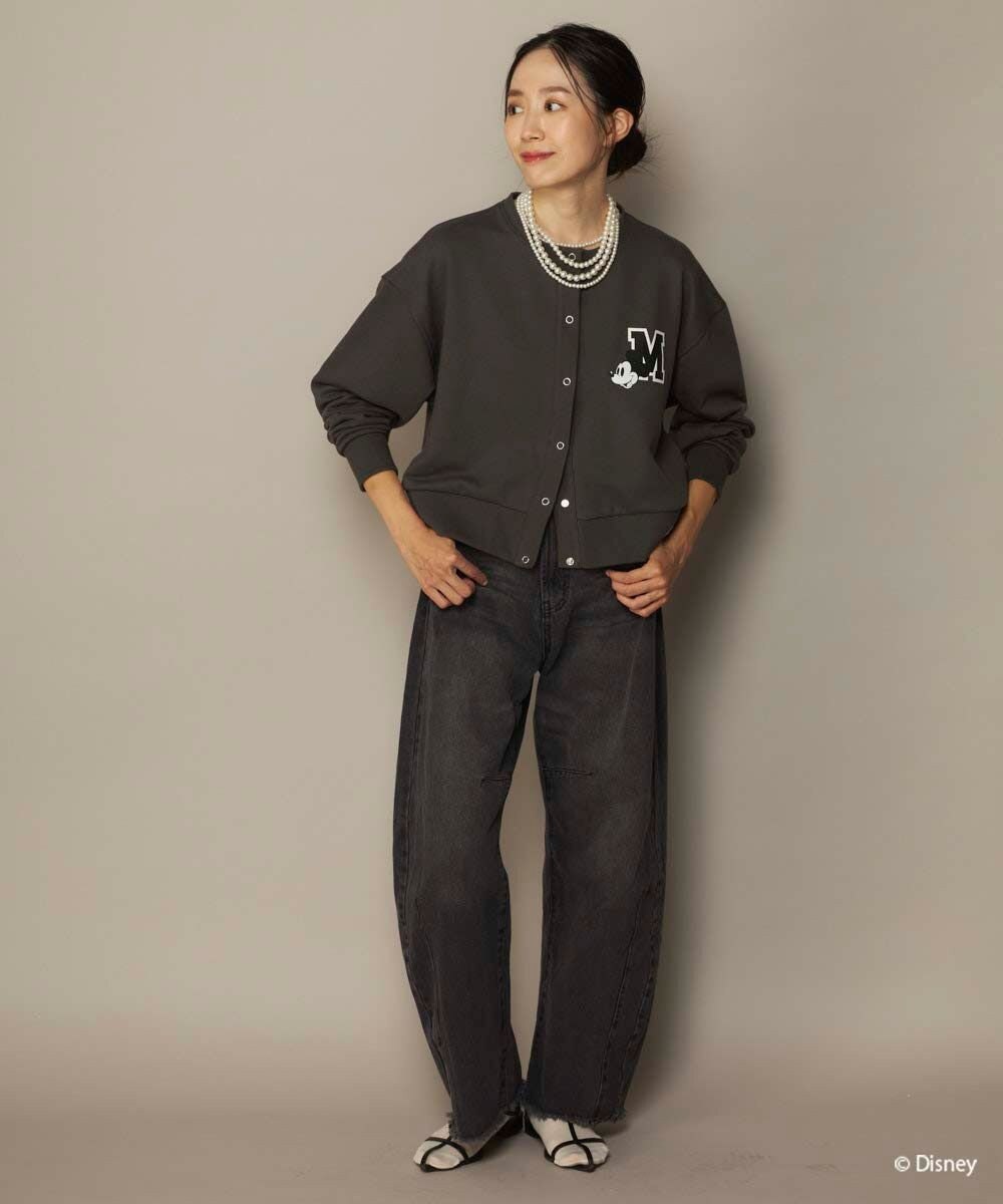 OP／FILA 【ocean pacific】ミッキー/裏毛カーディガン【Disney/ディズニー】 