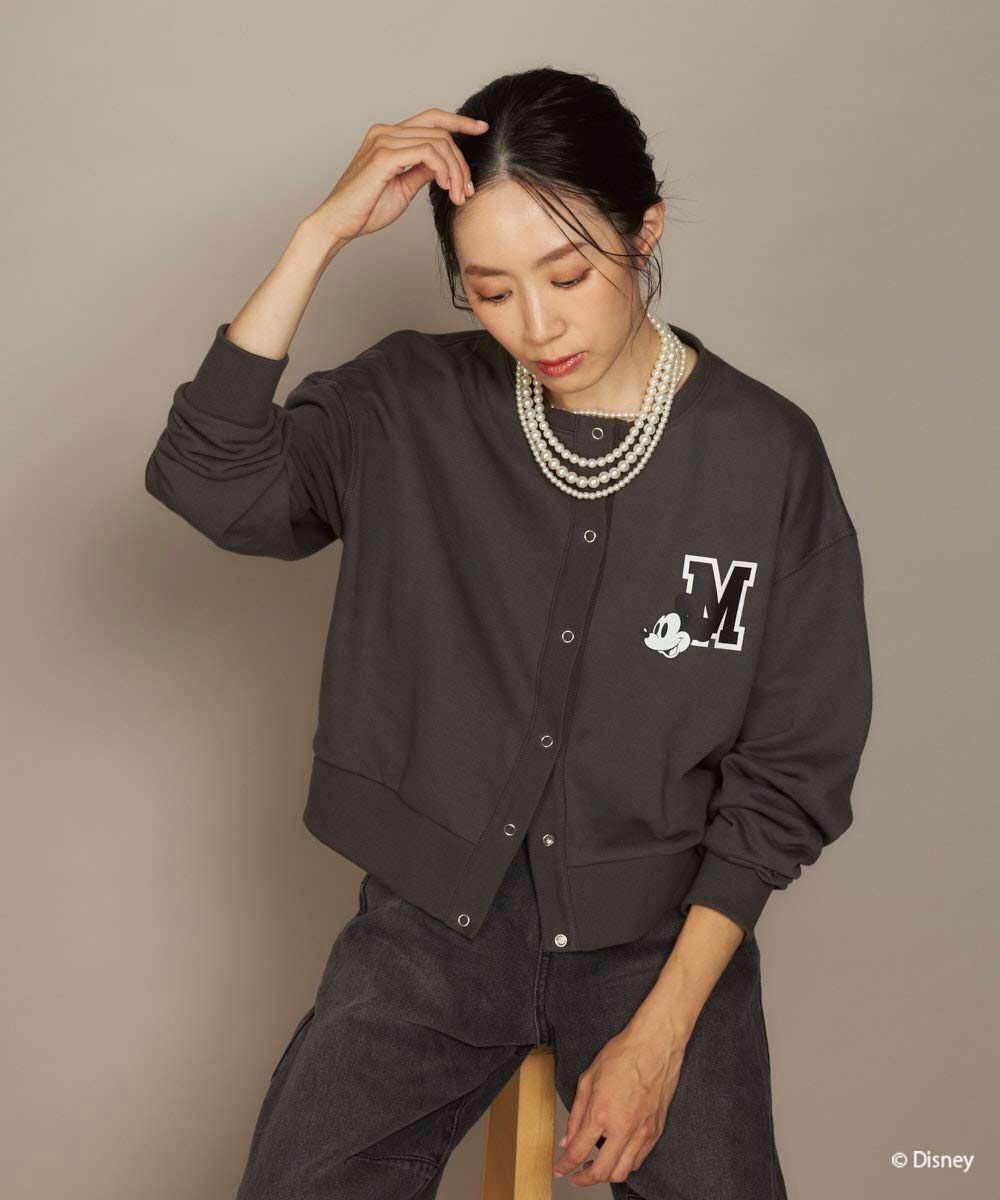 OP／FILA 【ocean pacific】ミッキー/裏毛カーディガン【Disney/ディズニー】 