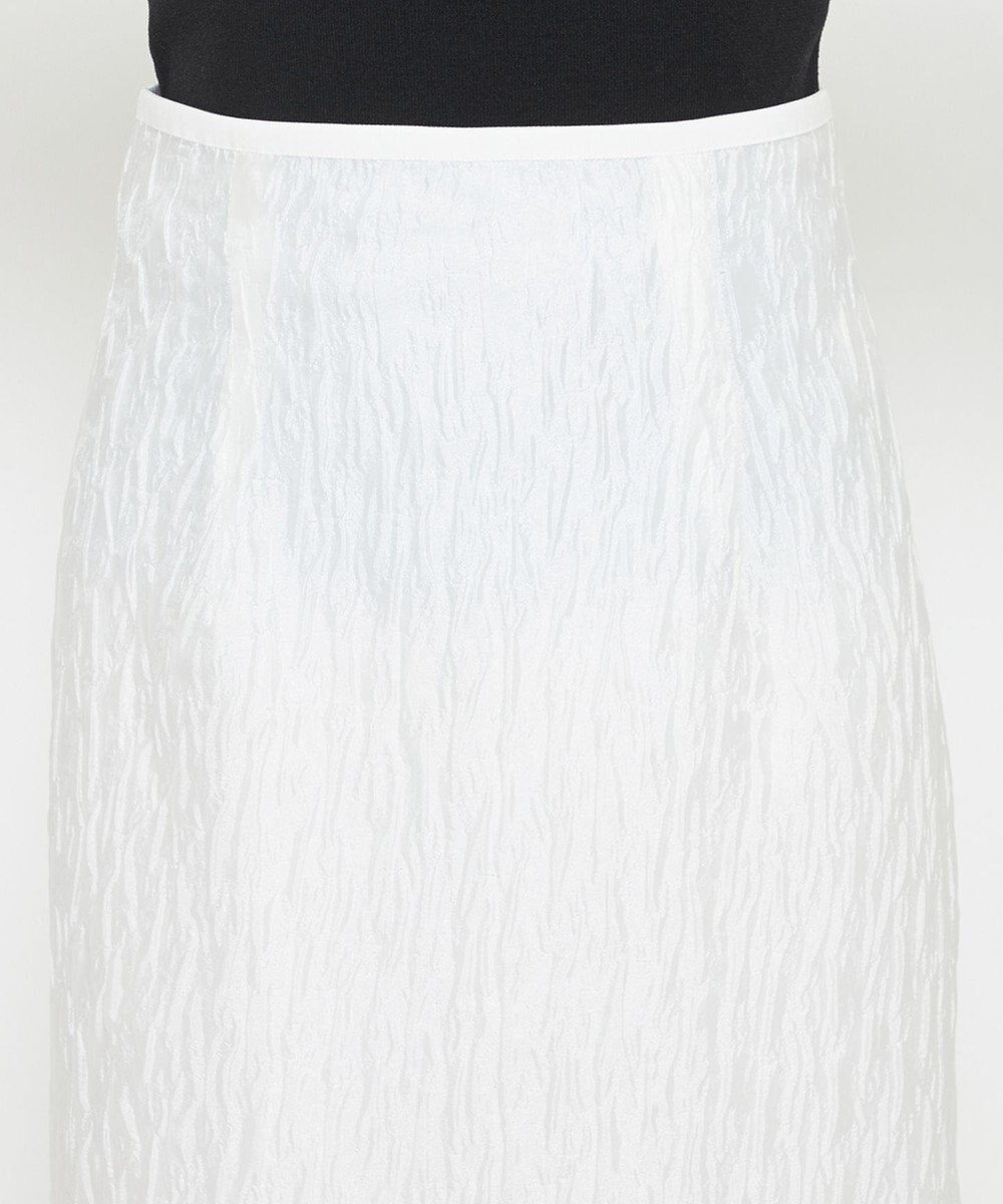 uncrave 【佐藤晴美さん着用】シアー ジャガード タイト スカート 