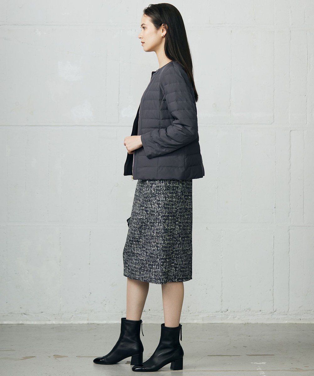 自由区 【カタログ掲載】ライトダウンリバーシブルノーカラー ジャケット 