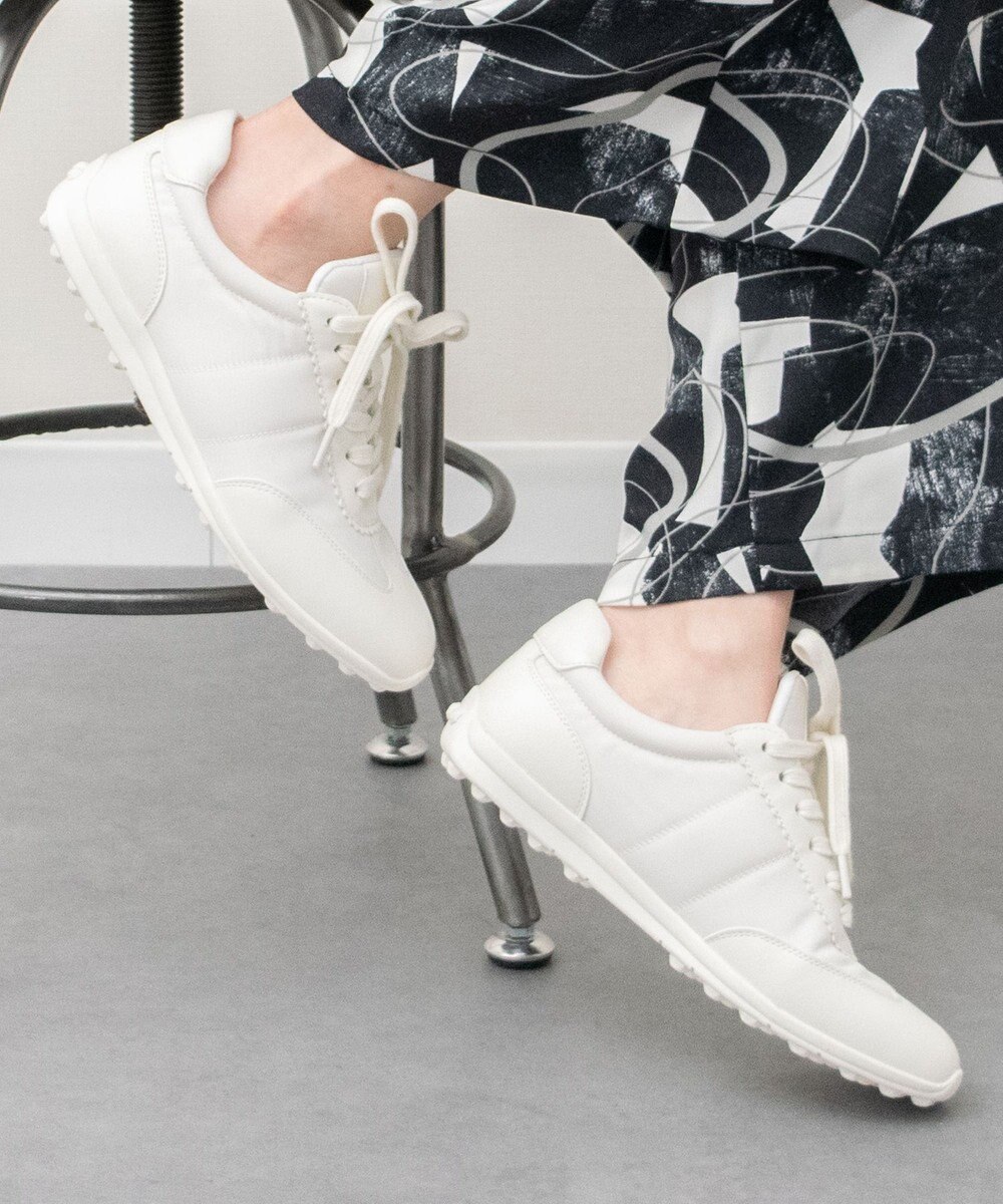 Bridget Birkin 【PARADIS COULEUR】異素材コンビロープロファイルスニーカー 