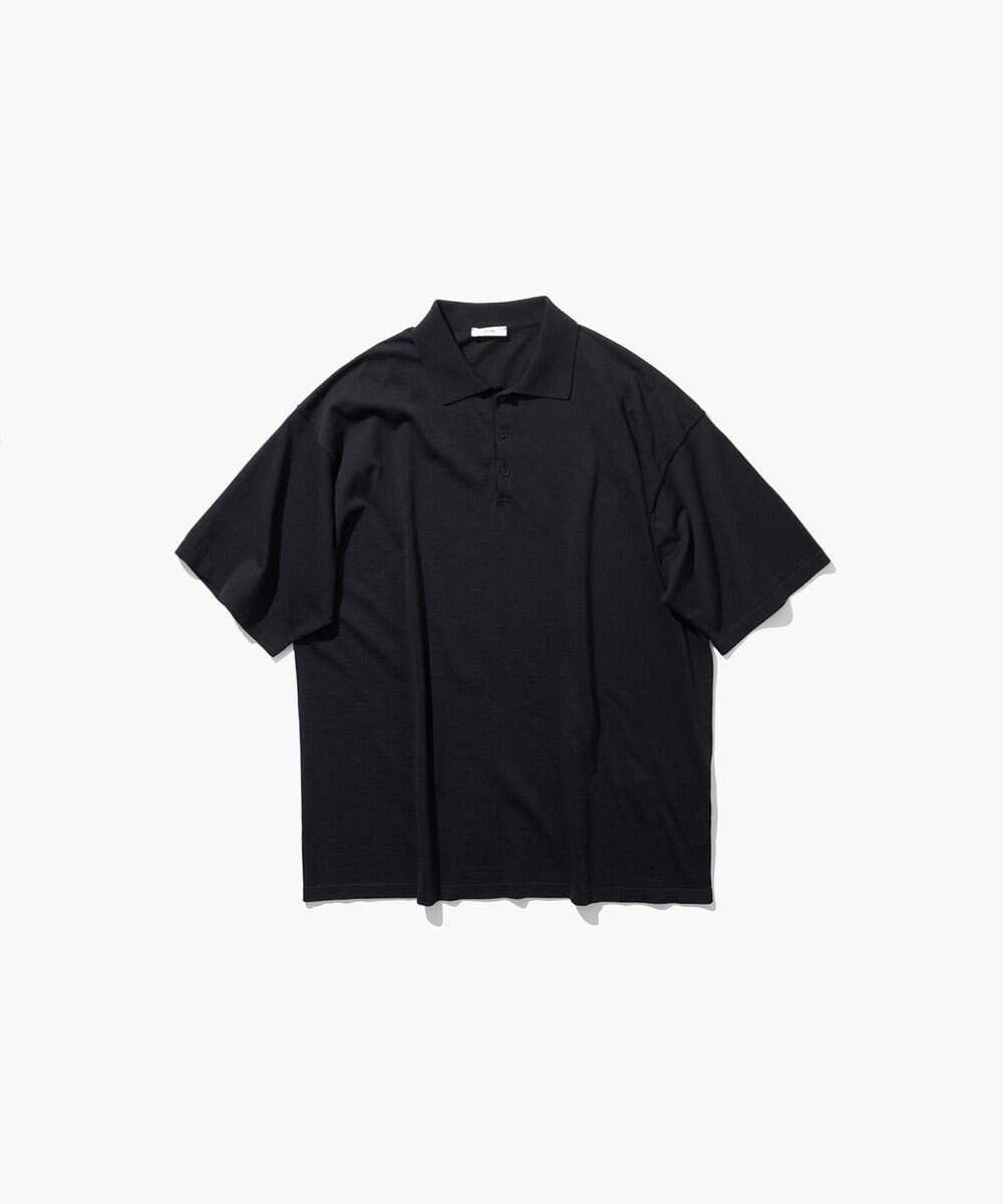 ATON NATURAL DYED ORGANIC | ハーフスリーブポロニット - UNISEX 
