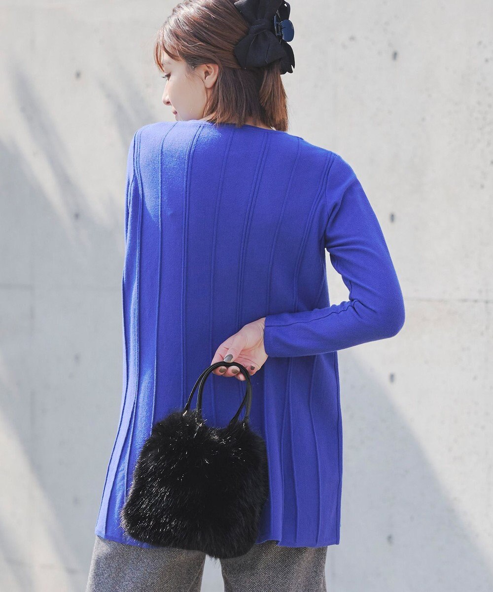 Tiaclasse フェイクファー巾着バック 