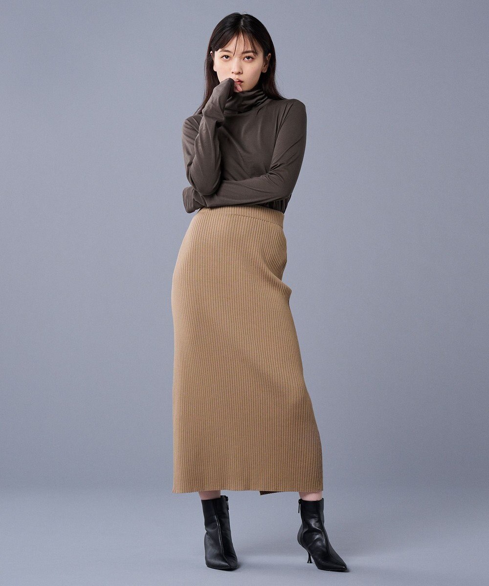 uncrave アルビニスタシフォン ハイネック カットソー（uncrave STANDARD） 