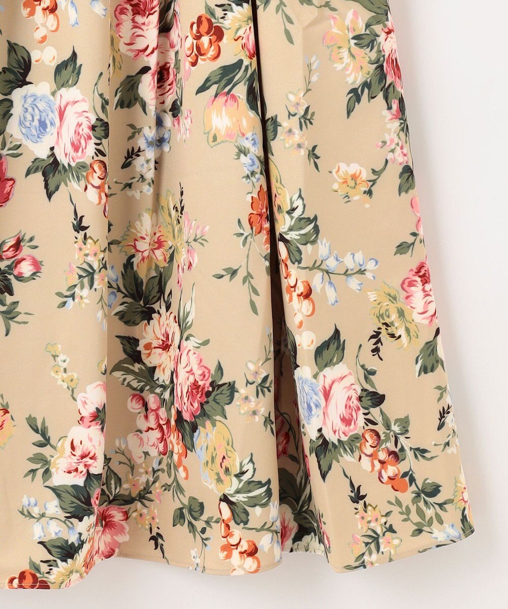 組曲 S 【23AW】ローズブーケプリント フレアスカート 