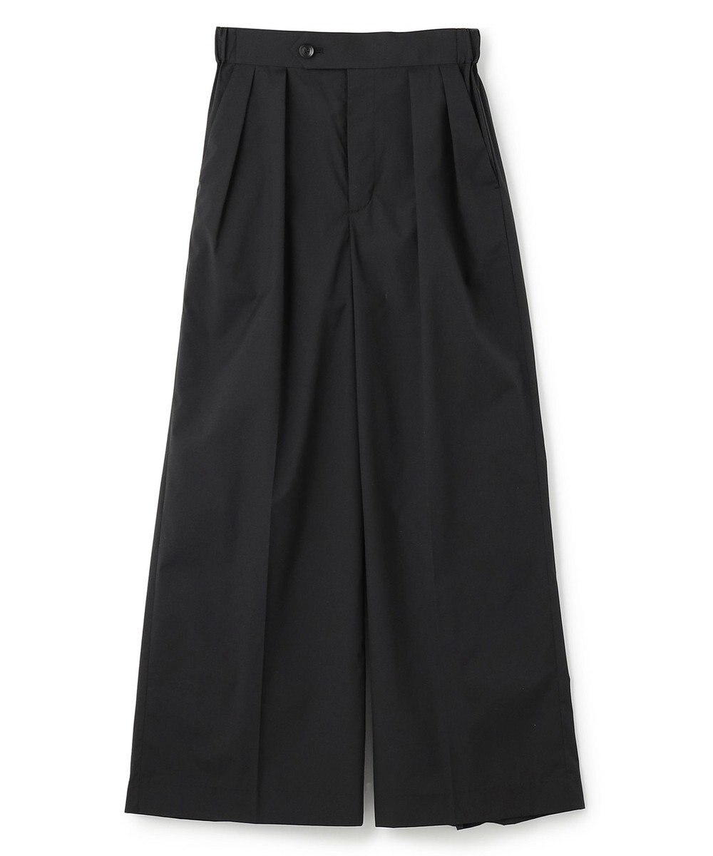 NAVE 【ReNave・セットアップ可/洗える/接触冷感/UVケア】コットンポリブロード パンツ 