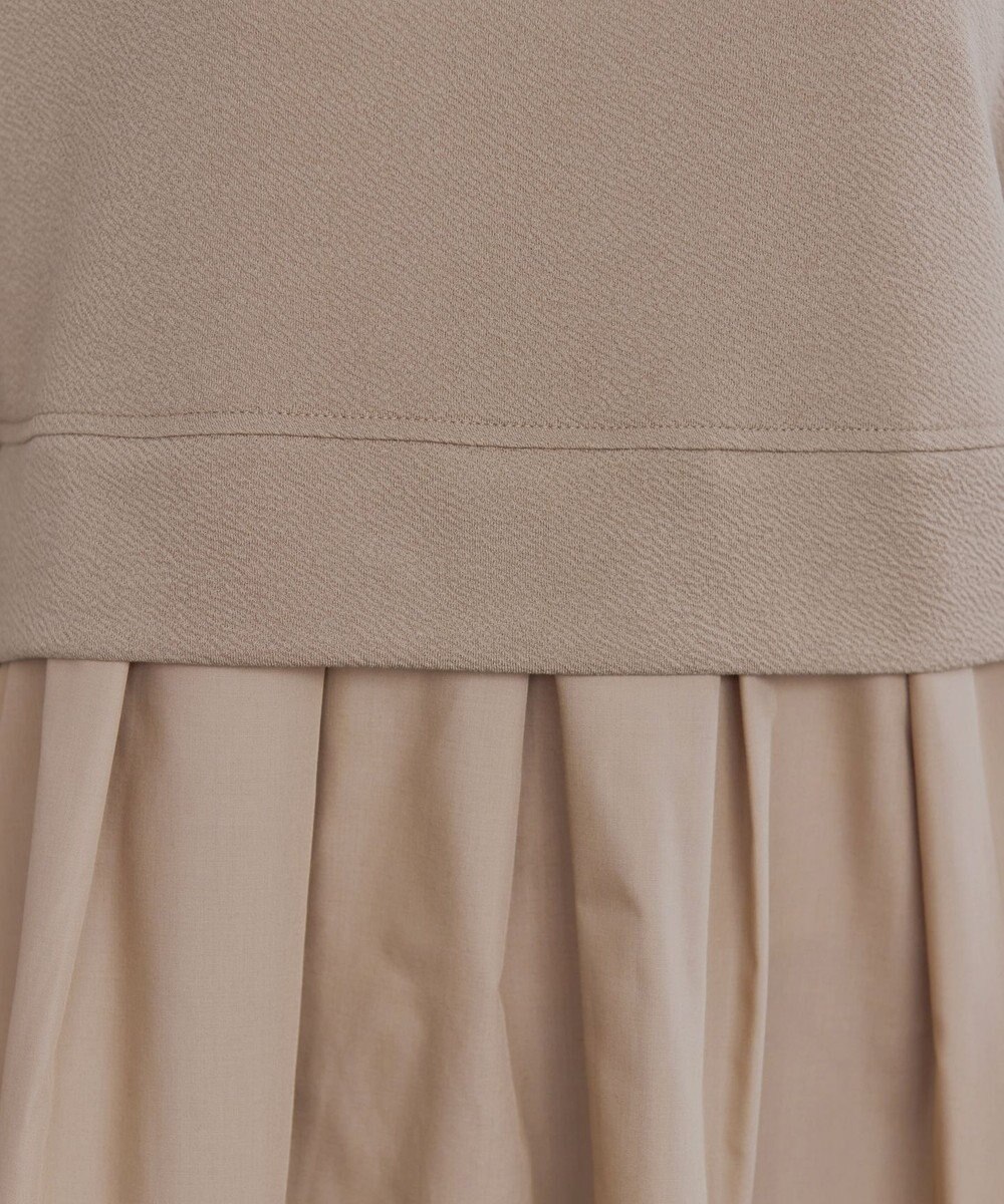 Tiaclasse 【洗える】重ね着風チュニックプルオーバー 