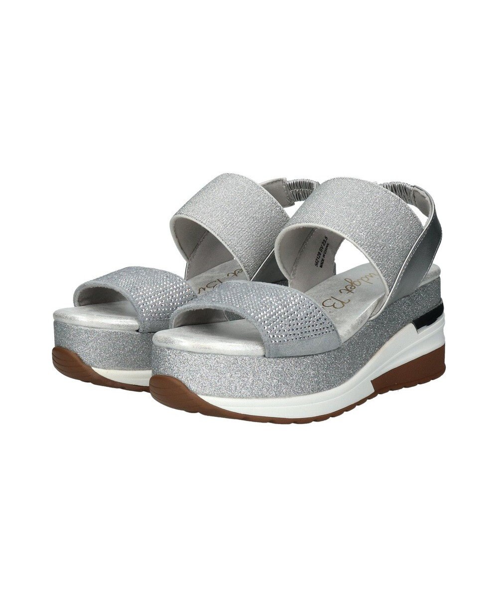 Bridget Birkin 【Bridget Birkin】ビジューグリッタープラットフォームサンダル 