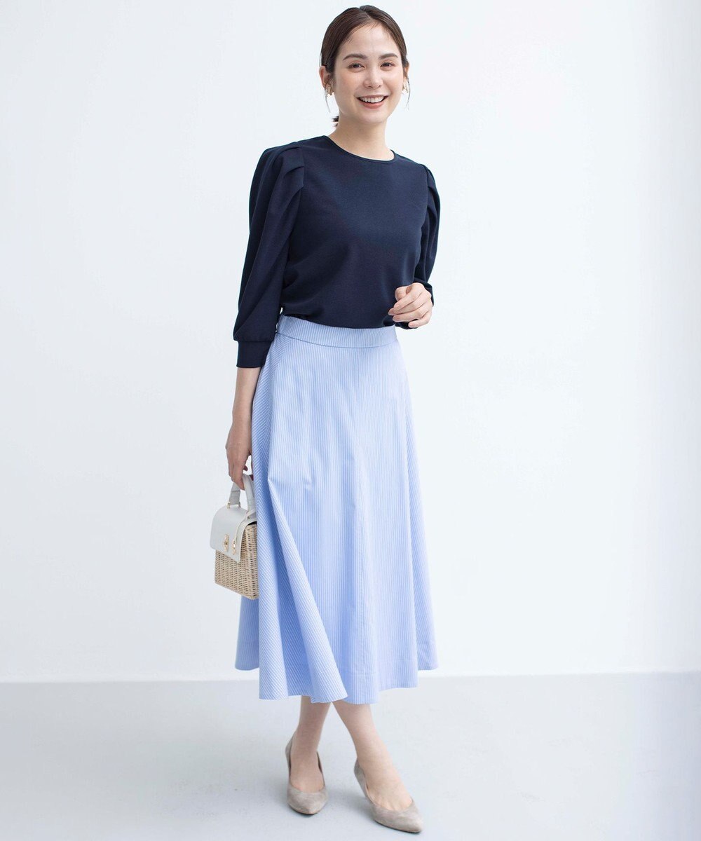 組曲 ライトアムンゼンジャージーバックリボン トップス 