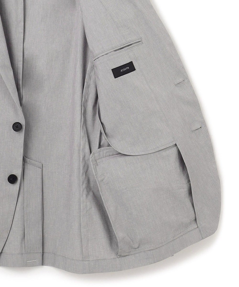 JOSEPH HOMME リネンシャンブレーストレッチ　ジャケット 