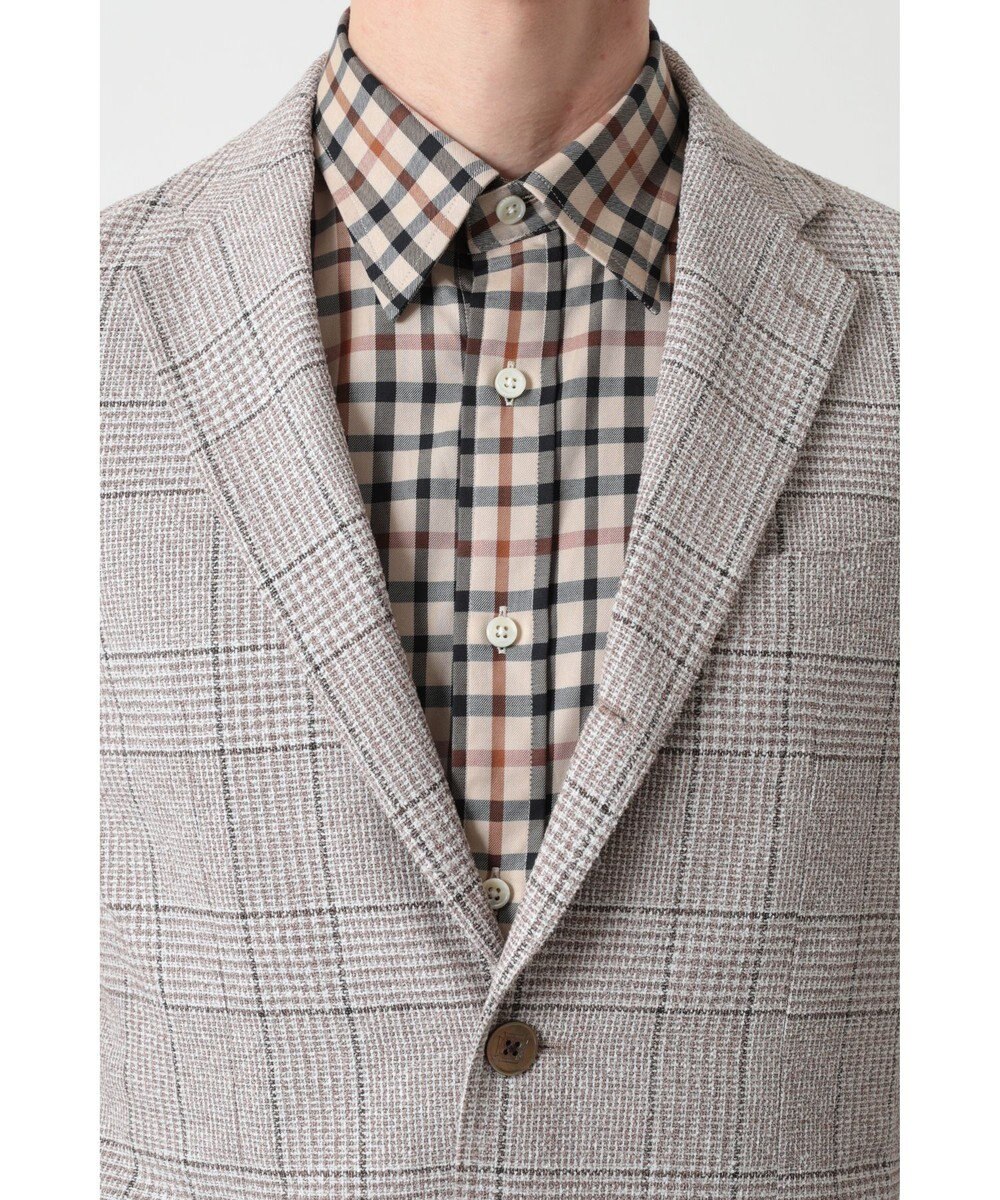 DAKS マイクロブークレーチェックジャケット 