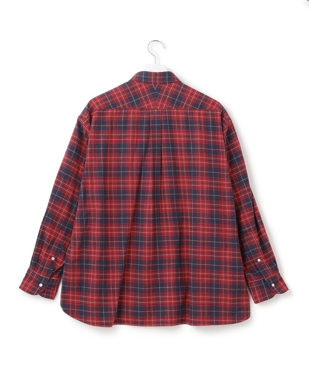 J.PRESS YORK STREET 【UNISEX】フランネル レギュラーカラーシャツ 