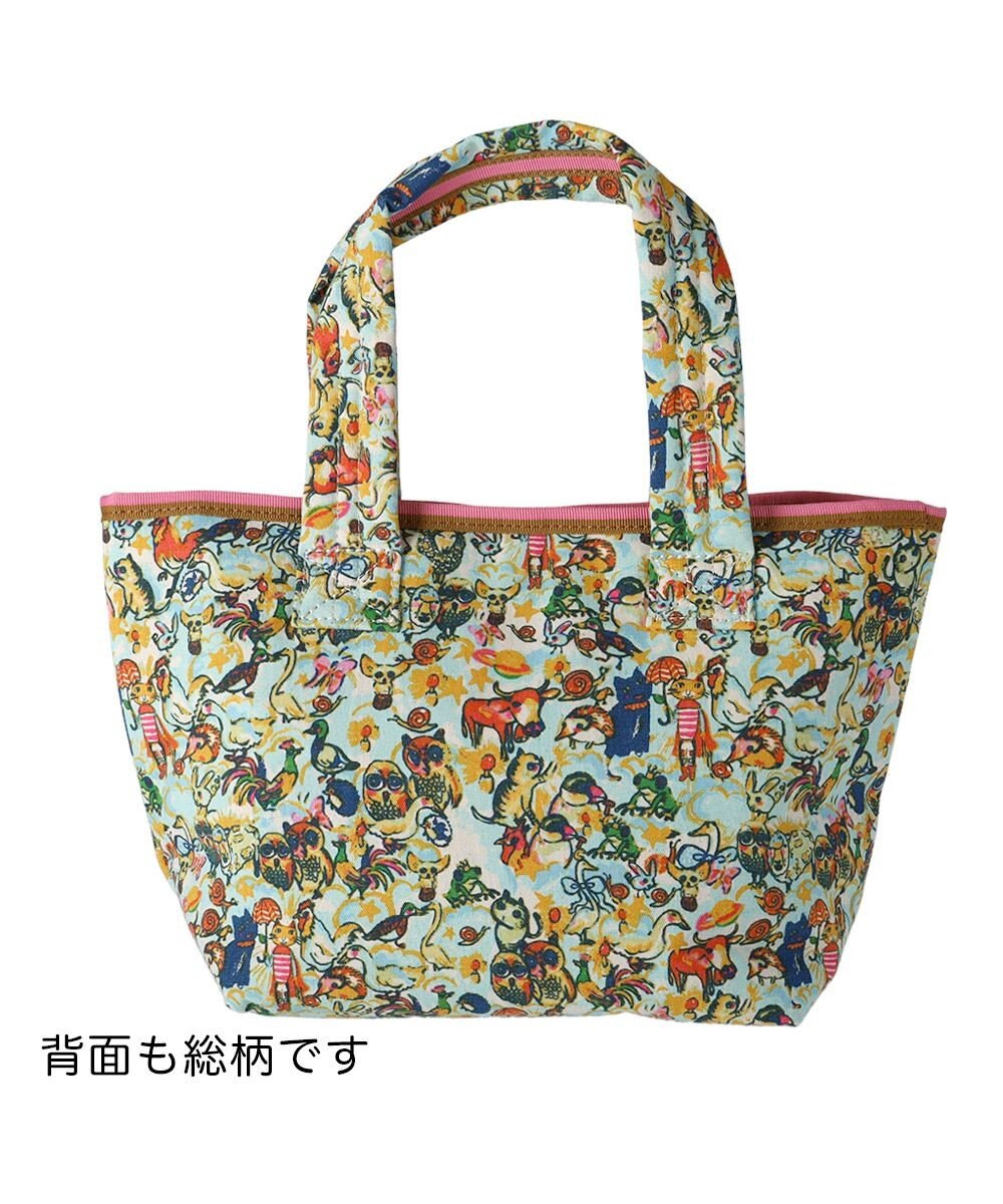 tsumori chisato CARRY 森のどうぶつたち ハンドバッグ 小サイズ 