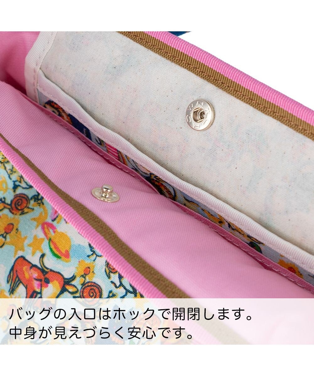 tsumori chisato CARRY 森のどうぶつたち ハンドバッグ 小サイズ 