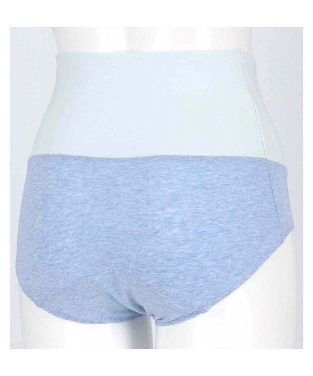 une nana cool 綿ベア天竺 カラーブロッキング サニタリーショーツ 