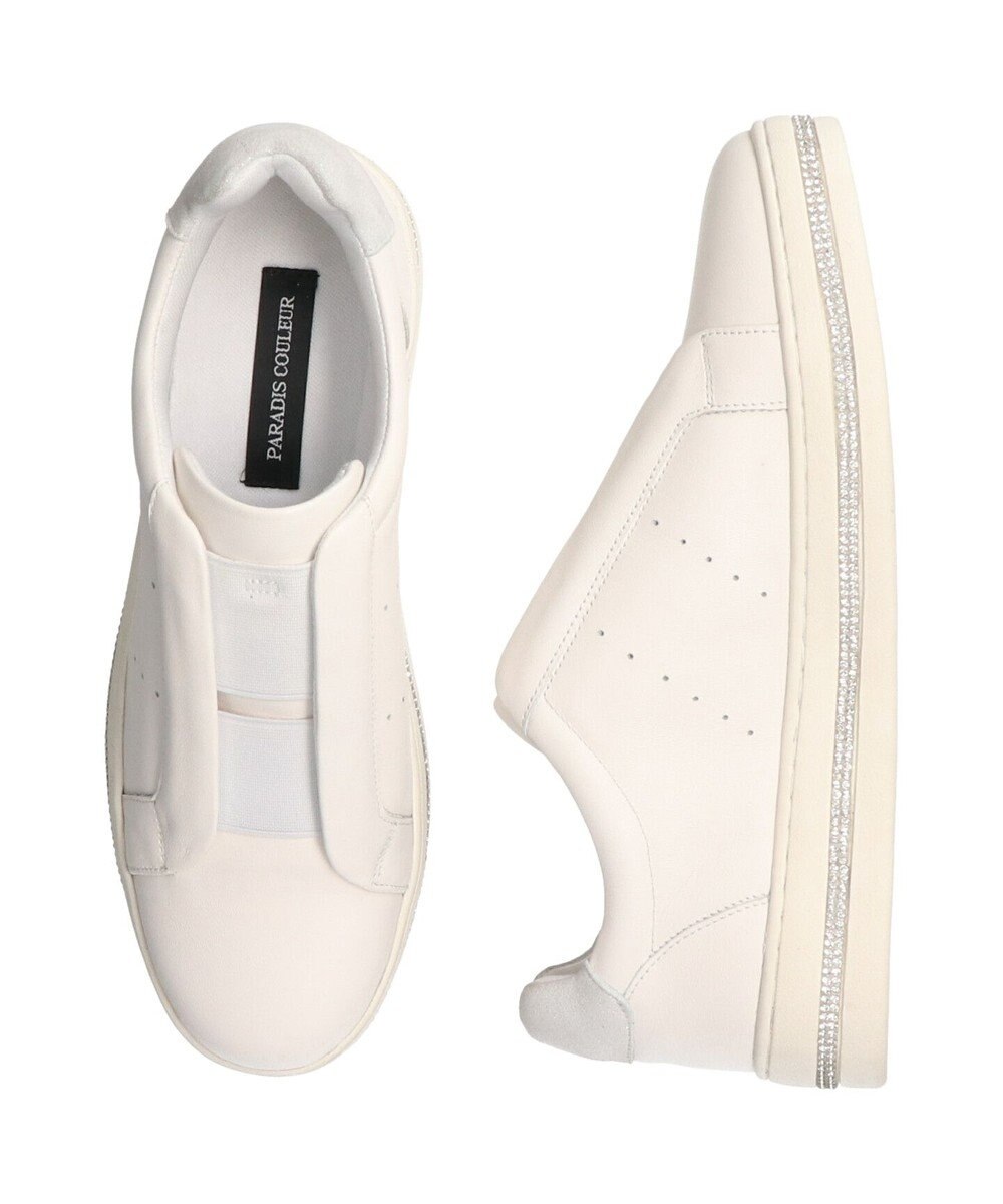 Bridget Birkin 【PARADIS COULEUR】ラインストーンエラスティックスニーカー 